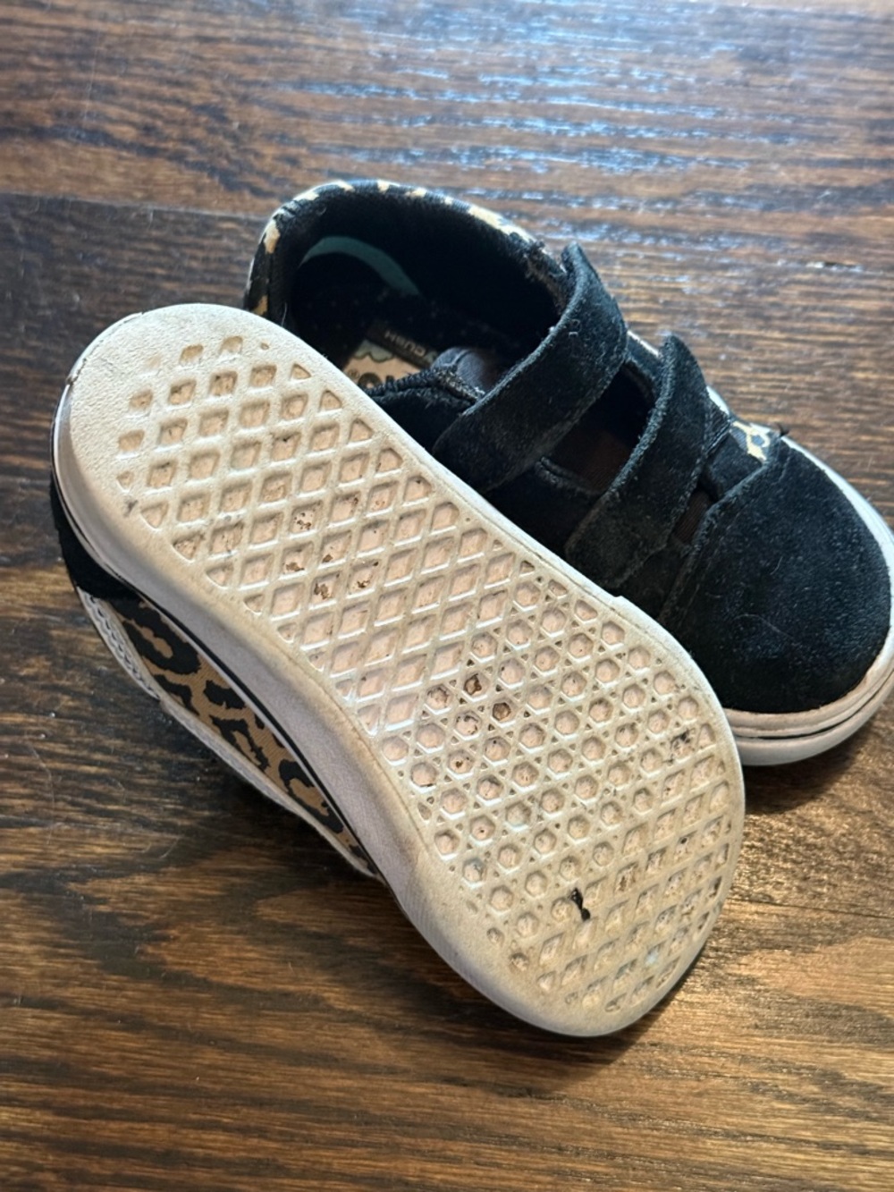 Black Leopard Vans - Picture 3 of 4